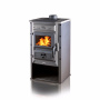 Печь-камин "Magic Stove" серая