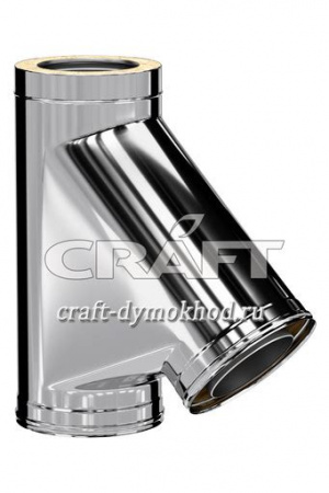 КРАФТ сэндвич-тройник 45° (316/0,5/304/0,5) Ф200х300 ГАЗ-50